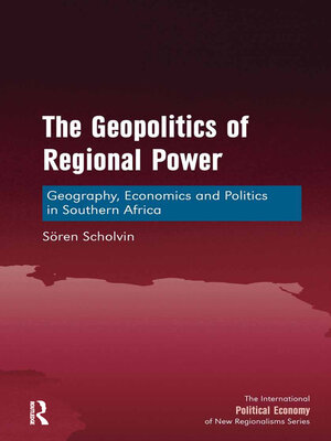cover image of The Geopolitics of Regional Power